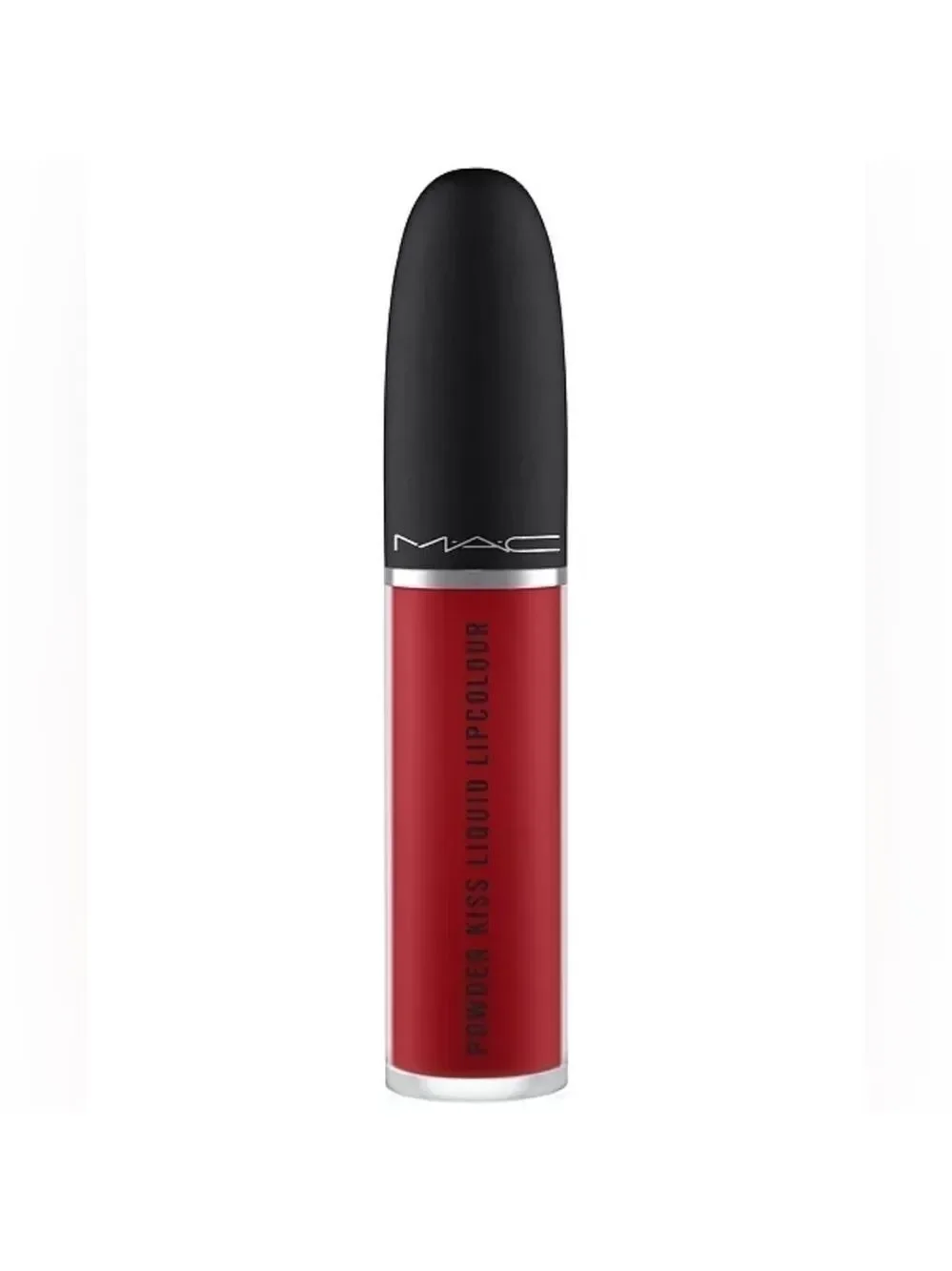 RETIRED MAC Fashion, Sweetie 995, Powder Kiss Liquid Lipcolour – Berry Red